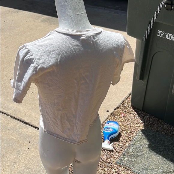 Sunflower Cropped Graphic Tee Size XS - Picture 3 of 4